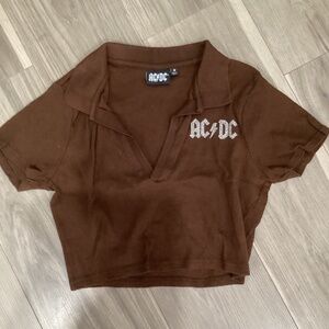 AC/DC CropTop